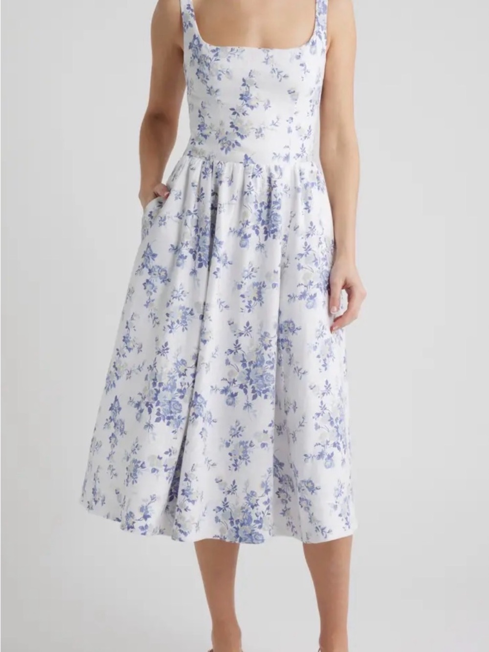 NWT! Reformation Janu linen dress
